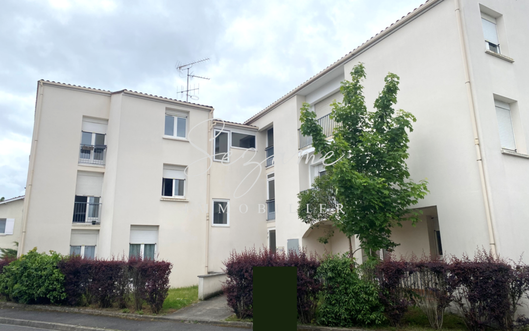 Angoulême – Victor Hugo – Appartement F2 avec balcon et parking privé