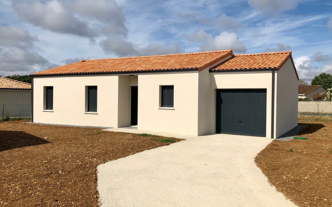 Fléac – Maison neuve BBC P/P F4 avec garage et jardin